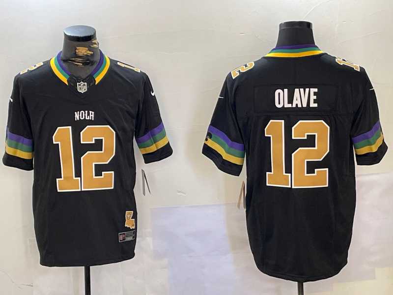 Men's New Orleans Saints #12 Chris Olave Black 2024 F.U.S.E. Vapor Limited Stitched Jerseys Dzhi,We sell and wholesale Men's New Orleans Saints #12 Chris Olave Black 2024 F.U.S.E. Vapor Limited Stitched Jerseys Dzhi on line form chian!